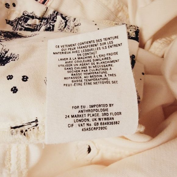 Anthropolgie Pilcro And The Letterpress Pearl Corduroy STET Pants - Picture 10 of 13